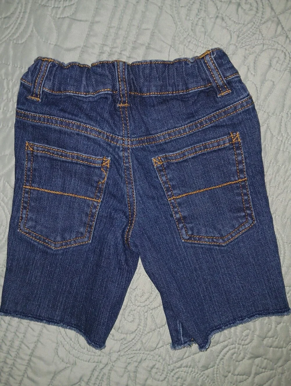 Carter's Kids Denim Shorts and Gray Stretch Shorts - 2-Pack 4T